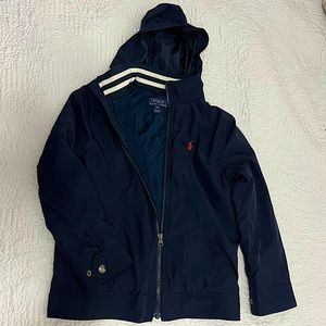 Navy Blue Ralph Lauren Kids Jacket, Small Size 8